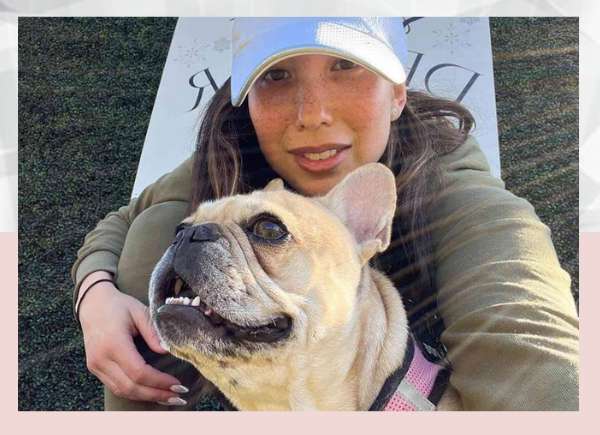 Cynthia Burke Regarding her sobriety journey, she thanks her dog for keeping me going As a Full-Blown Dog Mom