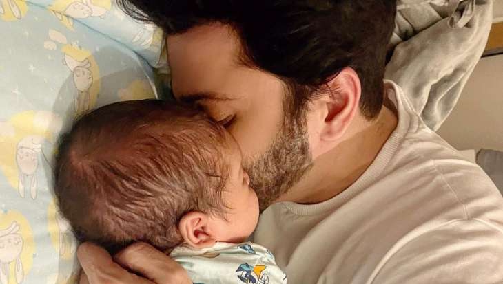 Dheeraj Dhoopar shares heartwarming picture with baby boy Zayn, wife Vinny Arora reacts