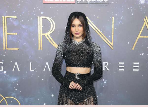 Gemma Chan attributes healthy skin to water.