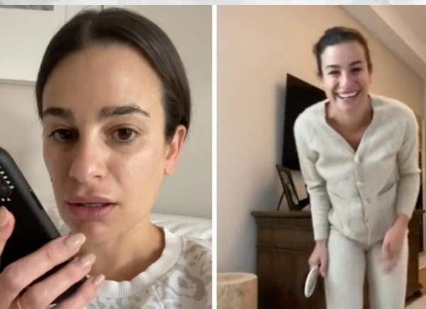 Lea Michele Dispelled Rumors She Cant Read, and Her TikTok Retort Was Hilarious