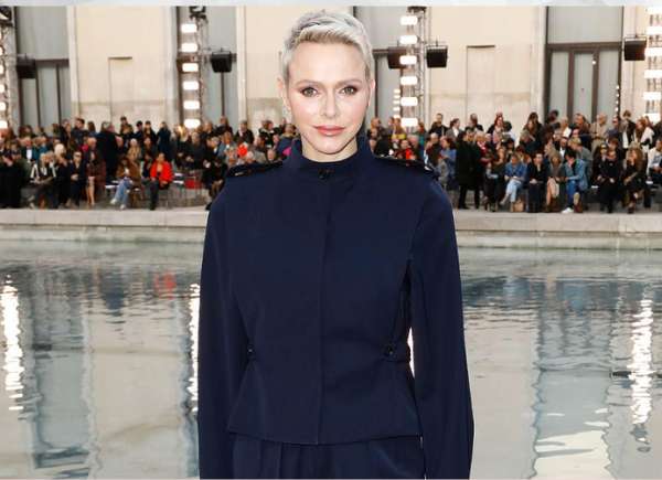 Princess Charlene of Monaco Surprisingly Supports Engagement Dress Designer at Fashion Week